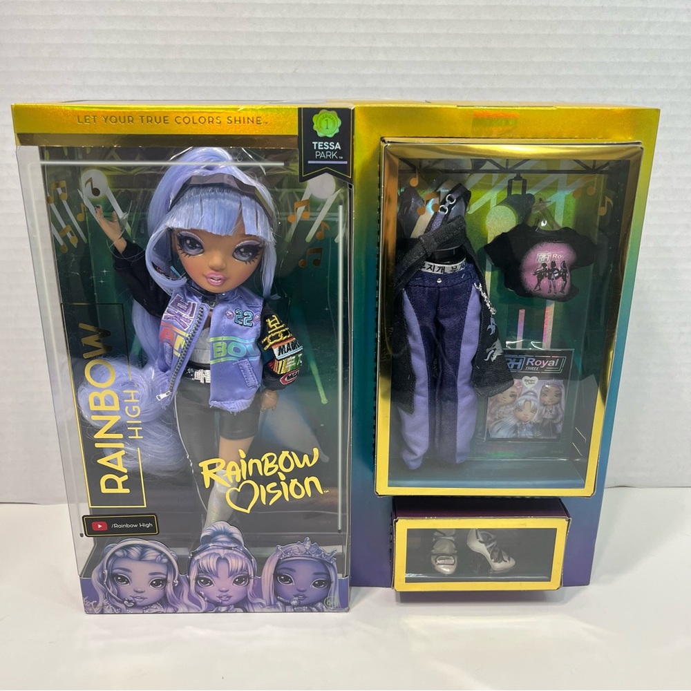 RAINBOW HIGH Tessa Park rainbow vision K-pop doll series 1 NEW sealed MGA 2022